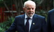 Brazilian President Luiz Inacio Lula Da Silva arrives for the inauguration ceremony of Mex...