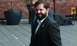 Gabriel Boric, President of Chile, arrives at the inauguration ceremony of the President o...
