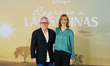 Jordi Frades (L) and Eulalia Carrillo (R) attend the photocall for ''Regreso a las Sabinas...