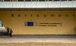 General view of the European Commission building in Brussels, Belgium, on September 30, 20...