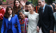 First female President of Mexico, Claudia Sheinbaum Pardo, arrives at the inauguration cer...