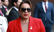 Xiomara Castro, President of the Republic of Honduras, arrives at the inauguration ceremon...
