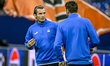 Atalanta midfielder Marten de Roon plays during the match between Shakhtar and Atalanta at...