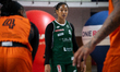 Stella Johnson participates in the game between KGHM BC Polkowice and Polski Cukier AZS UM...