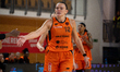 Anete Steinberga participates in the game between KGHM BC Polkowice and Polski Cukier AZS...