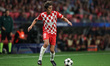 Bryan Gil of Girona FC controls the ball during the UEFA Champions League 2024/25 League P...