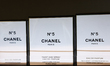 Chanel No. 5 packaging are seen in a store in Krakow, Poland on October 2, 2024. 