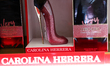 Carolina Herrera packaging are seen in a store in Krakow, Poland on October 2, 2024. 