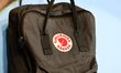Fjallraven Kanken backpack is seen in Krakow, Poland on October 2, 2024. 