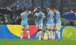 Valentin Castellanos of S.S. Lazio celebrates after scoring the goal of 2-0 during the UEF...