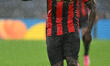 Jeremie Boga of O.G.C. Nice is in action during the UEFA Europa League 2024/25 League Phas...