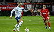 Fenerbahce forward Dusan Tadic plays during the match between Twente and Fenerbahce at the...
