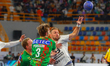 Ligetvari Patrik plays for Veszprem during the IHF Men's Handball Club World Championship...