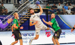 Remili Nedin plays for Veszprem during the IHF Men's Handball Club World Championship 2024...