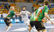 Remili Nedin plays for Veszprem during the IHF Men's Handball Club World Championship 2024...