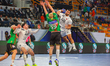 Yahia El Deraa plays for Veszprem during the IHF Men's Handball Club World Championship 20...