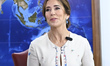 Brazil's President Luiz Inacio Lula da Silva receives Queen Mary of Denmark for a meeting...