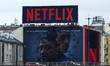 Netflix logo is seen in Warsaw, Poland on October 4, 2024. 