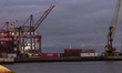 A general view of the cargo port in Lisbon, Portugal, on October 4, 2024. The union repres...