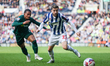 #11, Femi Azeez of Millwall, chases #22, Mikey Johnston of WBA during the Sky Bet Champion...