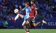 Jofre Carreras and Samu Costa play during the match between RCD Espanyol and RCD Mallorca...