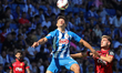 Alejo Veliz and Robert Navarro play during the match between RCD Espanyol and RCD Mallorca...