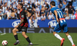 Sergi Darder and Jofre Carreras play during the match between RCD Espanyol and RCD Mallorc...
