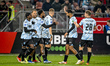 Players of RKC celebrate the goal of RKC forward Denilho Cleonise, making the score 0-1, d...