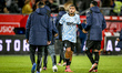 RKC midfielder Mohamed Ihattare plays during the match between Utrecht and RKC at Stadium...