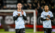 RKC forward Sylvester van der Water plays during the match between Utrecht and RKC at Stad...