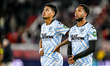 RKC midfielder Daouda Weidmann and RKC forward Denilho Cleonise are present during the mat...