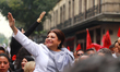 Incoming Mexico City Chief of Government Clara Brugada Molina takes a tour in gratitude to...