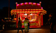 People attend the 751st edition of the Autumn Fair in Nijmegen city center, on October 5,...