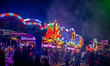 People attend the 751st edition of the Autumn Fair in Nijmegen city center, on October 5,...