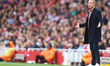 Arsenal Manager Jonas Eidevall is present during the Barclays FA Women's Super League matc...