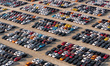 Vehicles parked at an automobile manufacturer are about to be shipped to the market in Nin...