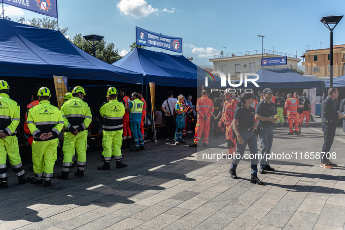 Campi Flegrei National Exercise, Residents In Waiting Areas