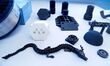 An exhibitor displays new ceramic materials and products at the 9th China Advanced Materia...
