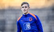 Netherlands player Max Bruns participates in the match between Netherlands U21 and Sweden...