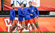 Netherlands player Devyne Rensch plays during the match between Netherlands U21 and Sweden...