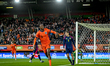 Netherlands player Emmanuel Emegha celebrates the goal 1-0 during the match between Nether...