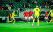 ...during a football match of the UEFA Nations League between the Ukraine and Czechia nati...