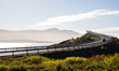 A view of the Atlantic Ocean Road, Norway on September 18, 2024. The Atlantic Road in Norw...
