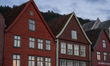 A view of Bryggen, the historic Hanseatic Wharf in Bergen, Norway, on September 16, 2024....