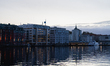 A general view of Bergen, Norway, on September 16, 2024. Bergen is the second-largest city...