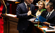 Antoine Armand, Minister for the Economy, Finance and Industry, speaks during the question...