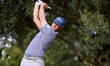 Sam Bairstow of England tees off on the 15th hole on day one of the Estrella Damm N.A. And...