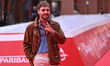 Flavio Furno attends the ''Marko Polo'' red carpet during the 19th Rome Film Festival at A...