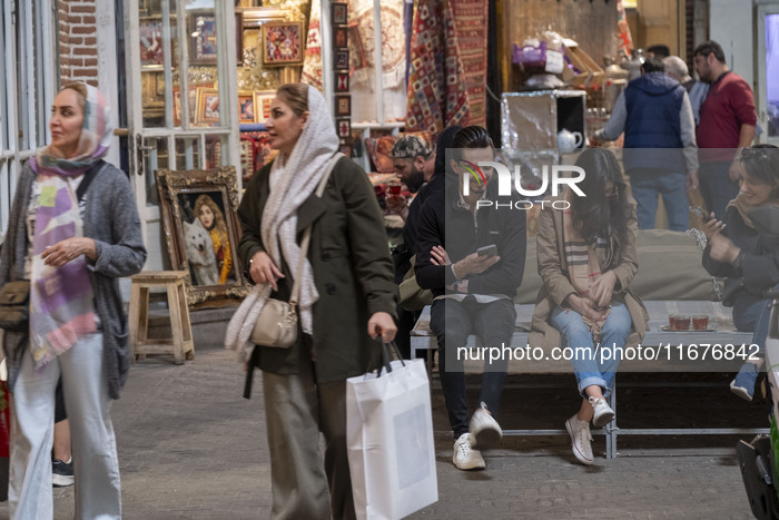 Iran-Tabriz Historical Traditional Grand Bazaar 