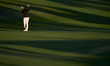 Matthew Baldwin of England plays his second shot on the 10th hole on day two of the Estrel...